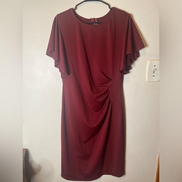NWT dark red dress size Medium - Picture 3 of 5